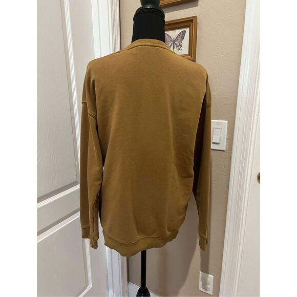 Harry Potter Hogwarts brown crewneck sweatshirt - Picture 2 of 5